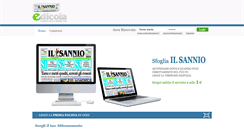 Desktop Screenshot of edicola.ilsannioquotidiano.it